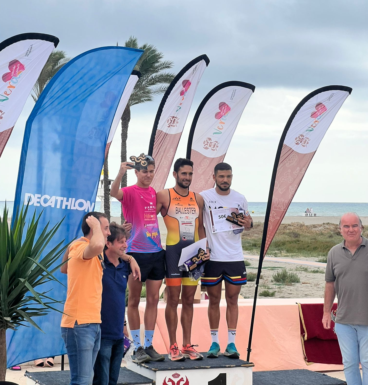 Bienvenido Ballester 1º en Vera