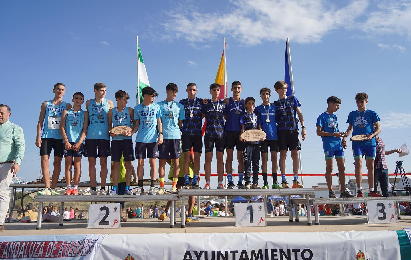 Resultados espectaculares en el campeonato de Andalucía campo a través