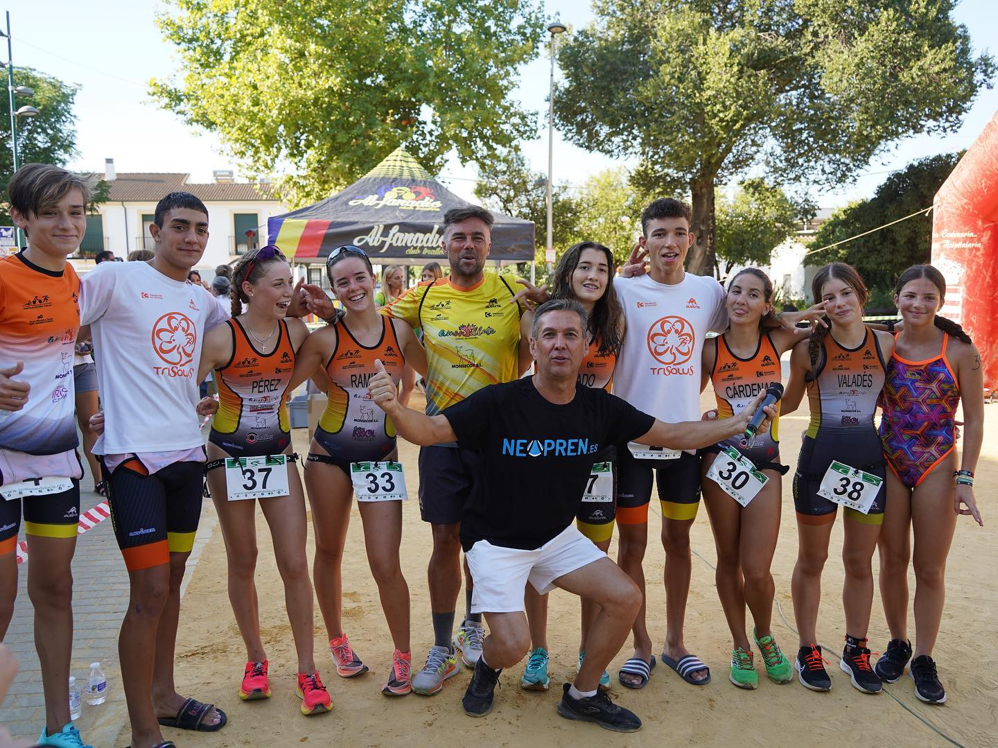 Clasificación XI circuito andaluz de triatlón de menores 2022