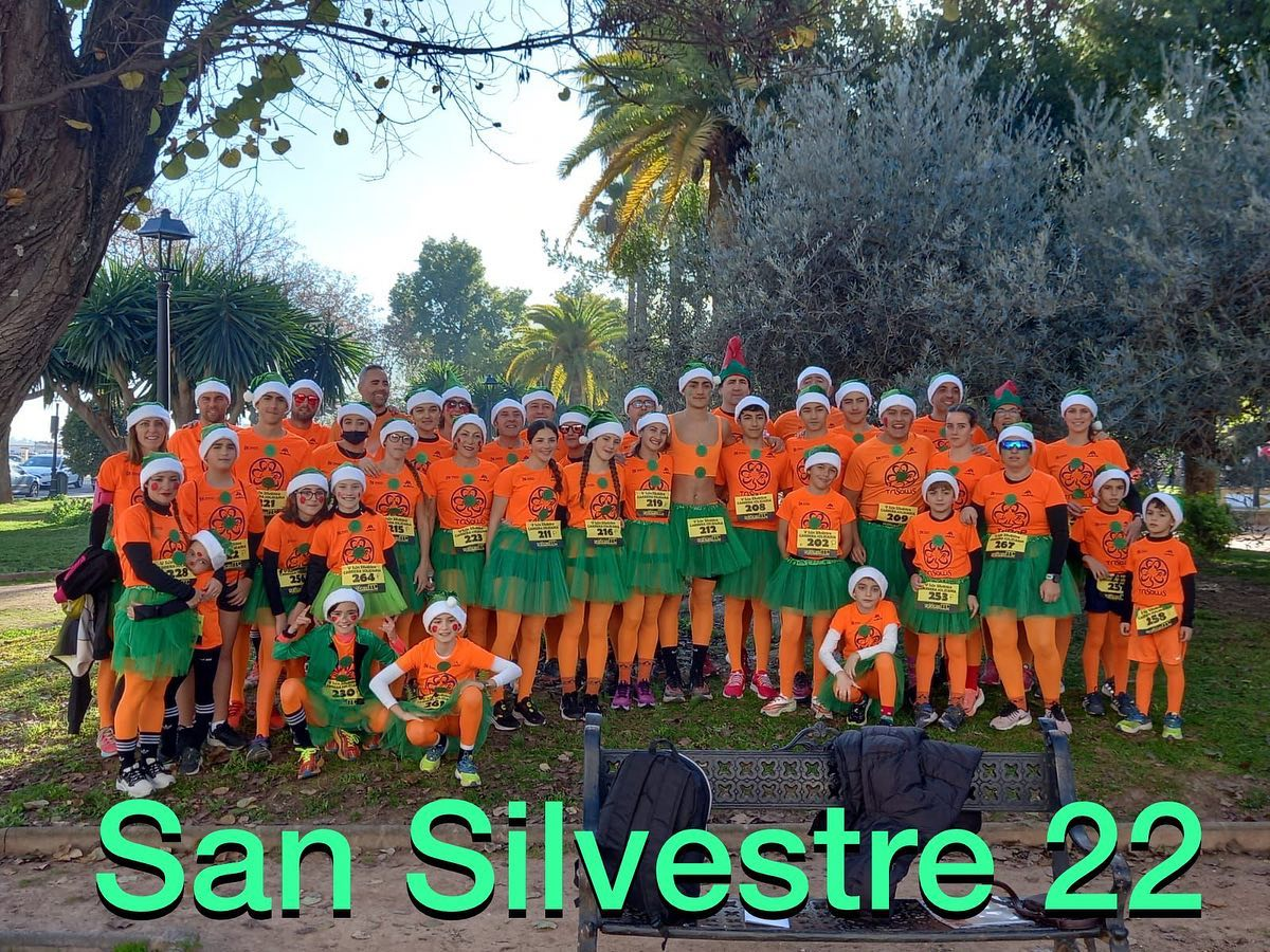 Montilla Córdoba Triatlón despide el año en la San Silvestre