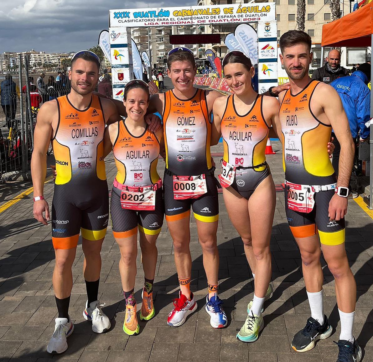 Clasificatorio para el campeonato Nacional de Duatlón en Águilas