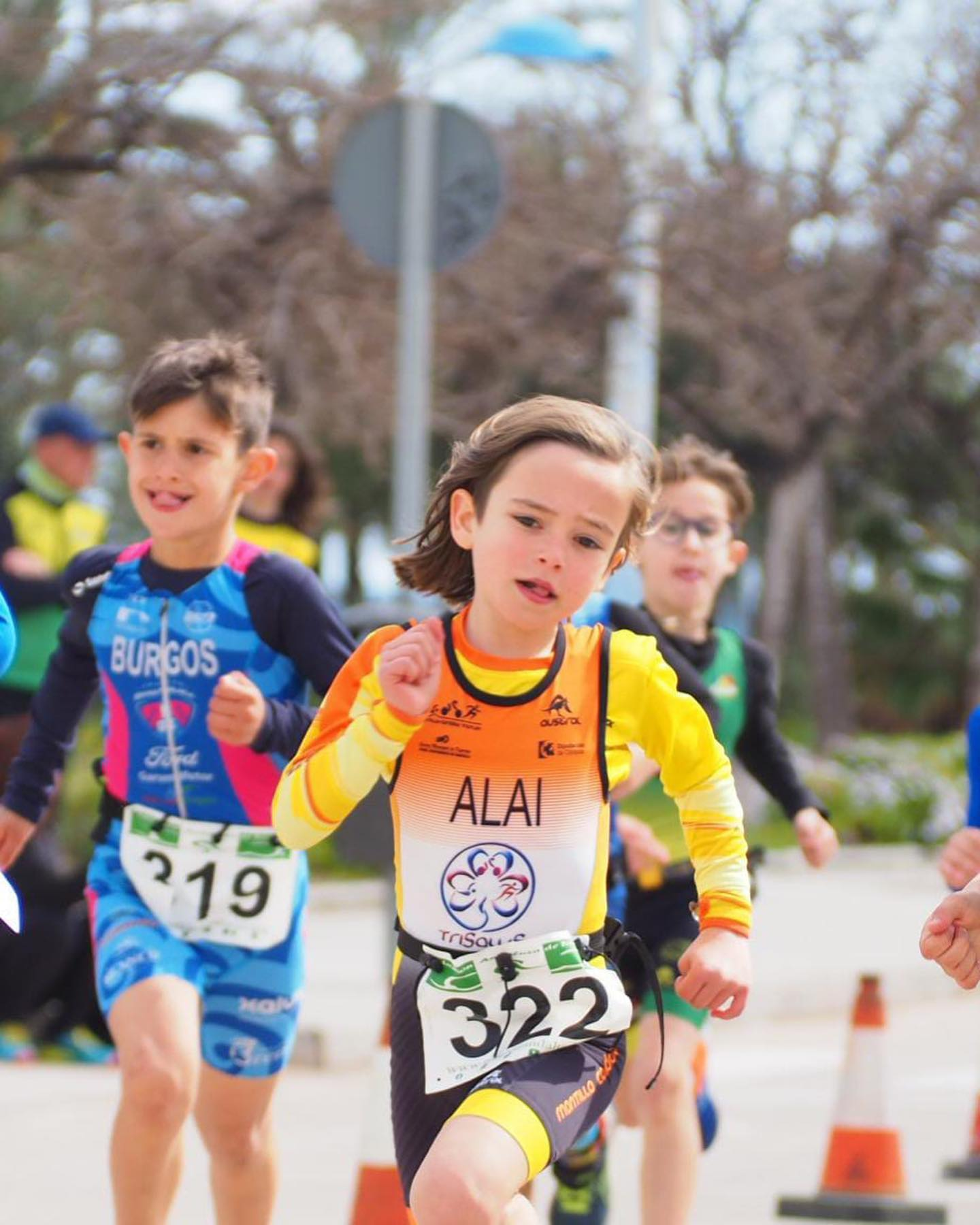 Buena actuación de los más pequeños en el duatlón de Marbella