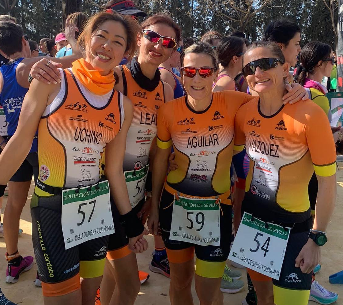 Comiezo de temporada en el duatlón de Herrera