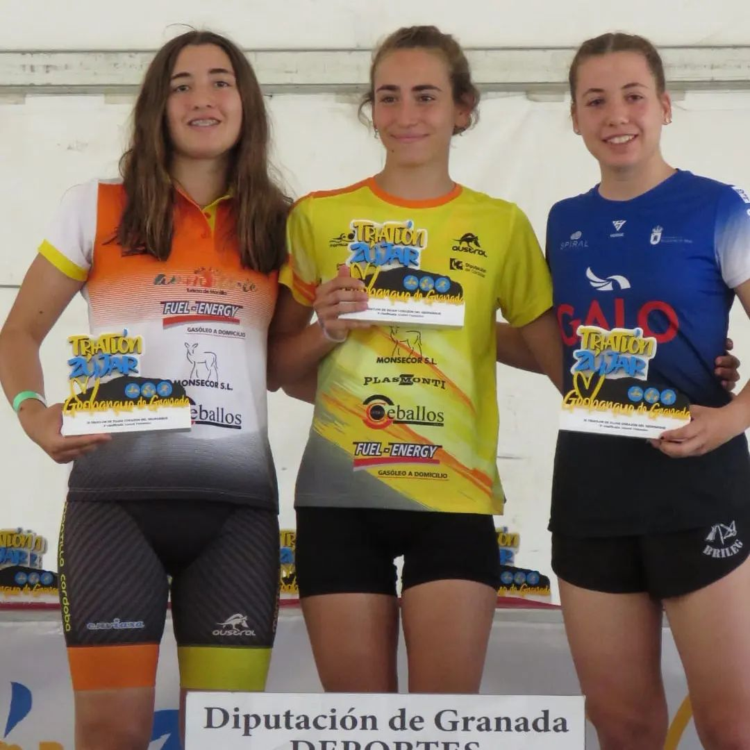 Buen comienzo de temporada de triatlón en Zújar
