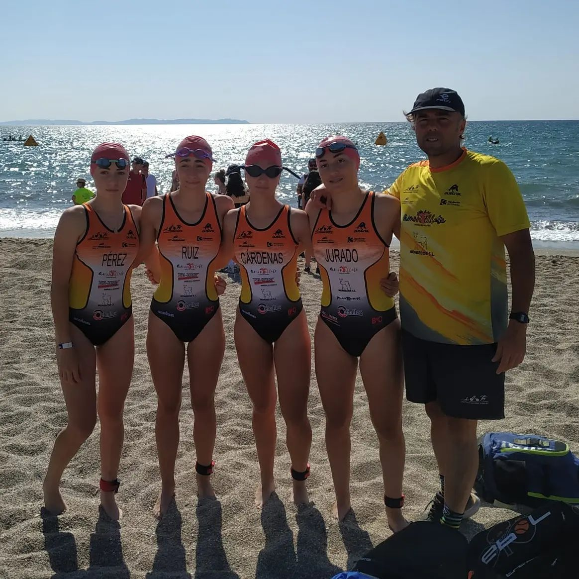 Nuestras chicas 7º en Roquetas