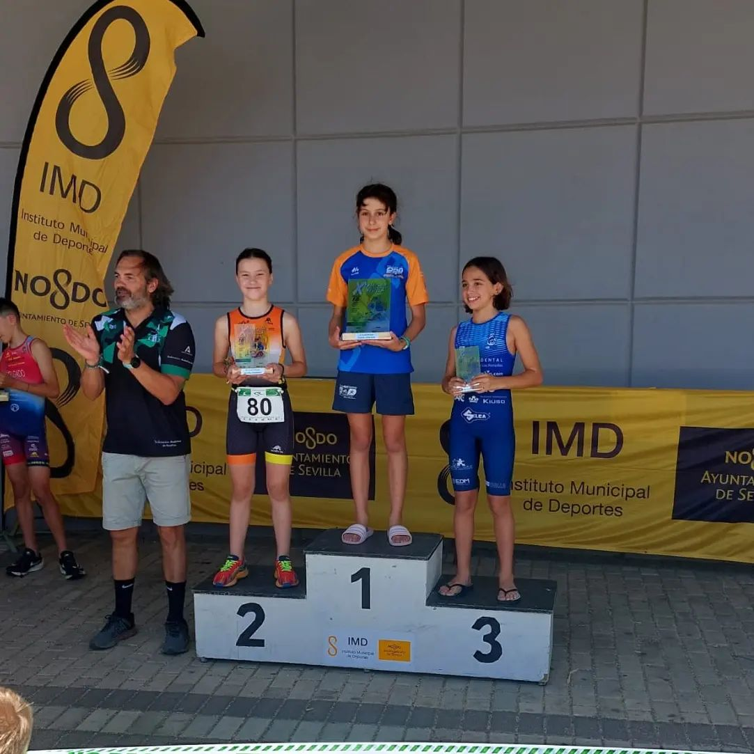 Triatlón de menores de Sevilla
