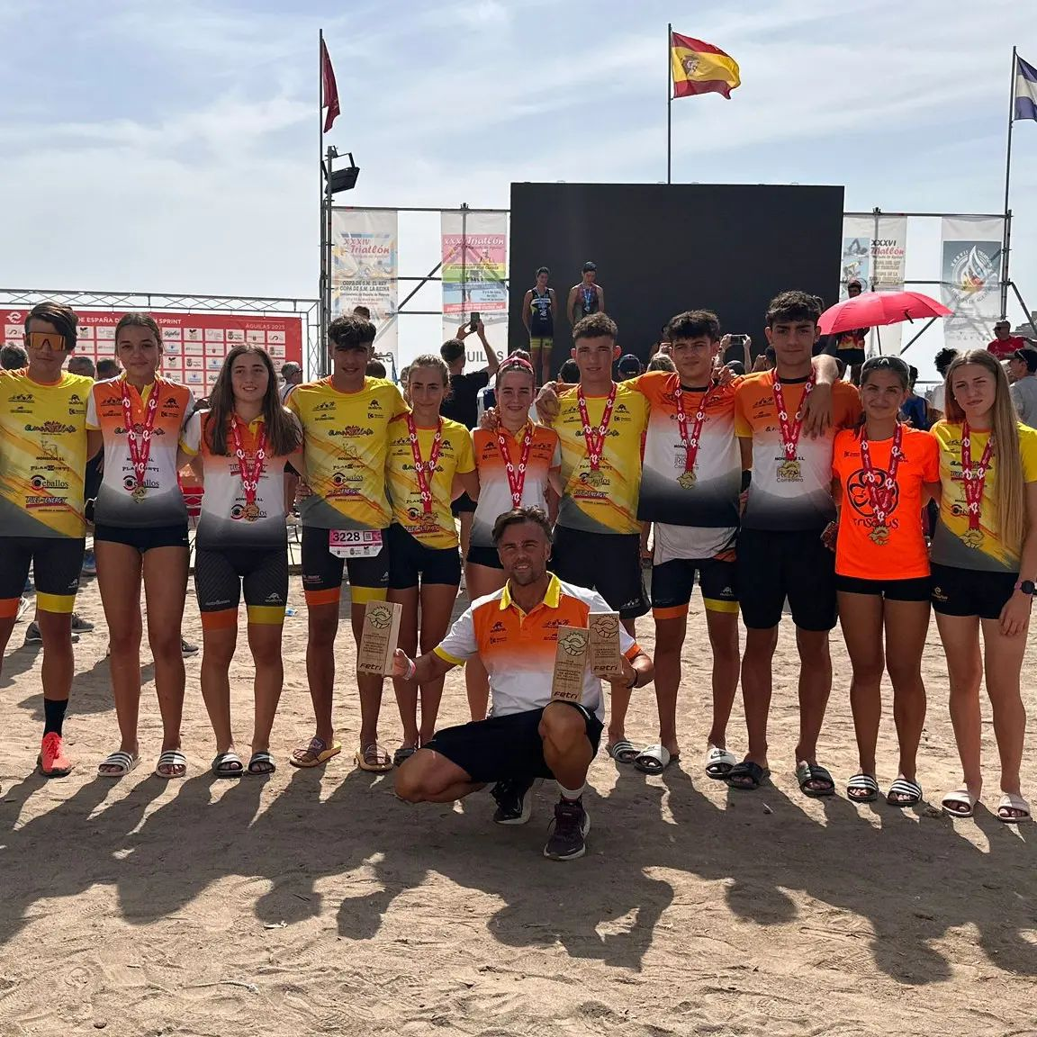 Inmejorables resultados por equipos en Águilas