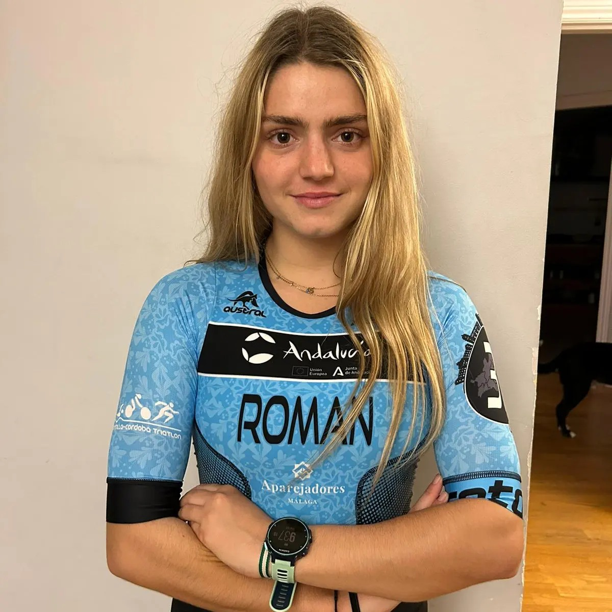 Marta Román en el triatlón PROTOUR