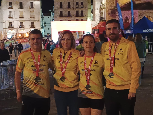 cuatro platas en el campeonato de españa de cáceres