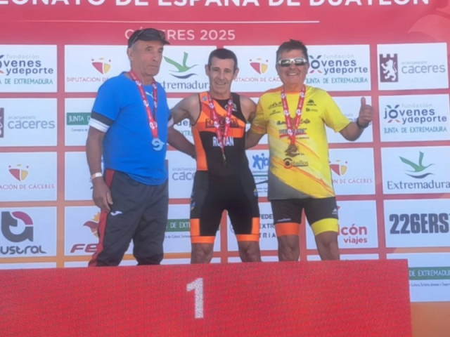 Chicano vuelve a hacer podium en cáceres