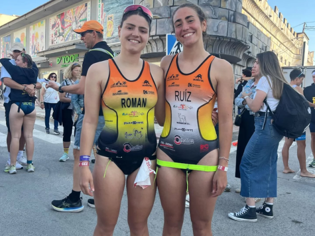 Clasificatorio para el campeonato de España de triatlón en fuente Álamo