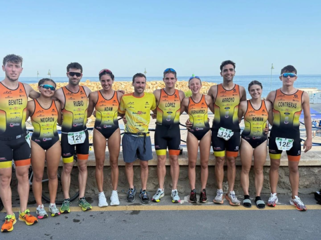 Nuestros equipos femenino y masculino se proclaman campeones de Andalucía de triatlón contrarreloj