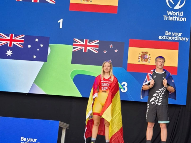 Alisa Susch tercera en el campeonato del mundo de Pontevedra