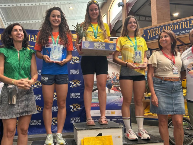 Natalia Ramírez campeona de andalucía de acuatlón
