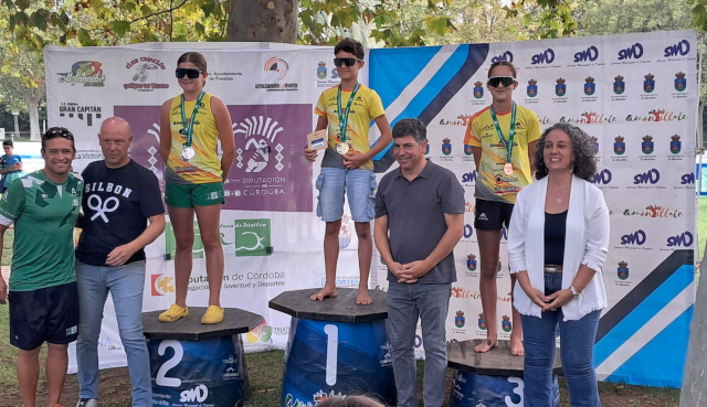 Trisalus destaca en el triatlón de Montilla