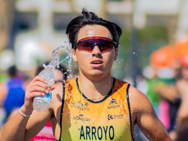 Gran despliegue en el campeonato de Andalucía de duatlón en Punta Umbría