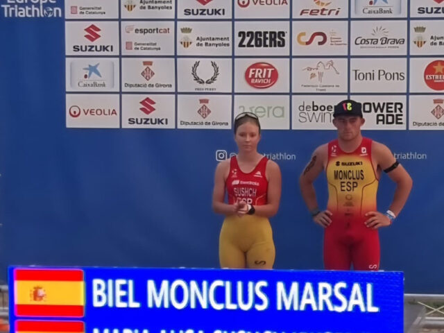 Alisa Sushch campeona de europa de Duatlón Cross G18-19